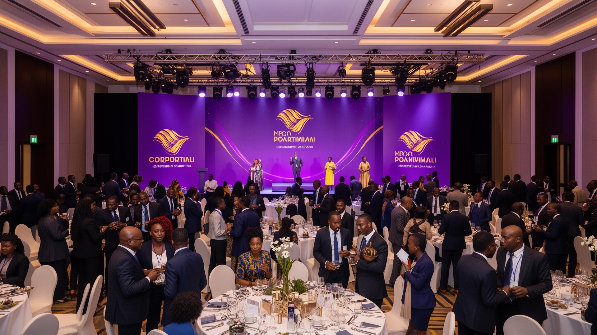 Corporate event in Ghana