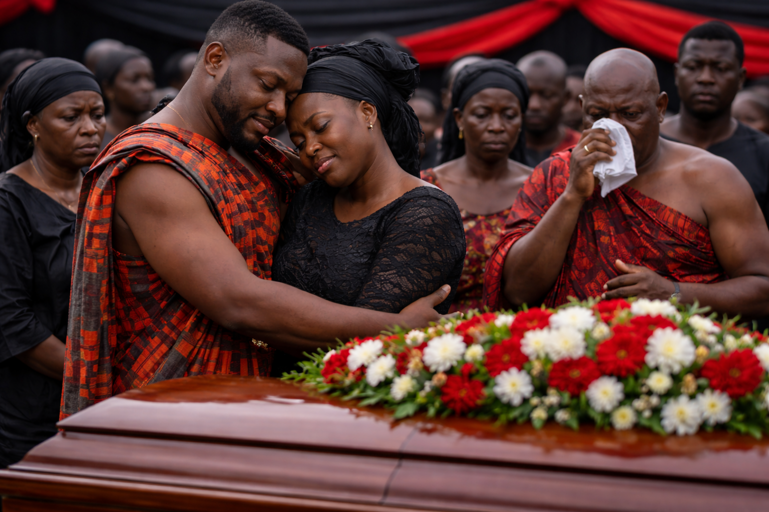 Dignified memorial ceremony