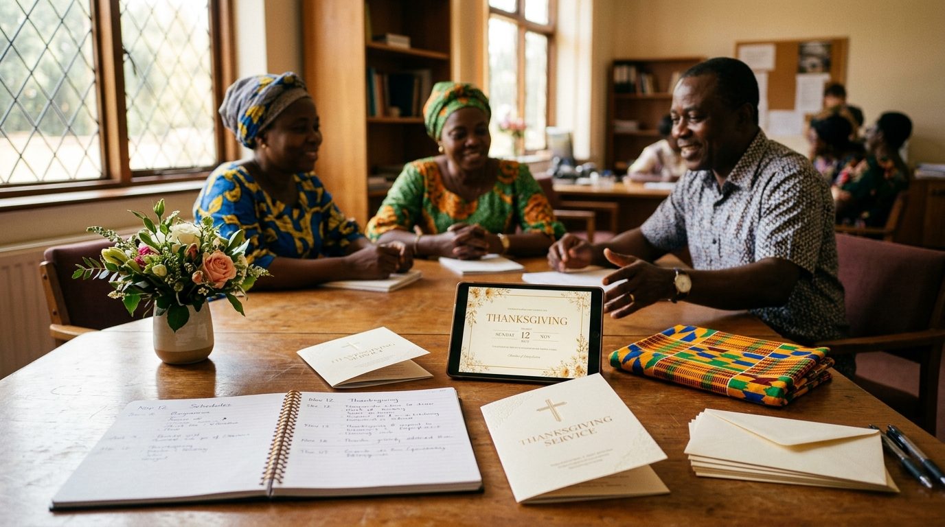 A Step-by-Step Guide to Planning a Memorable Church Thanksgiving Event in Ghana