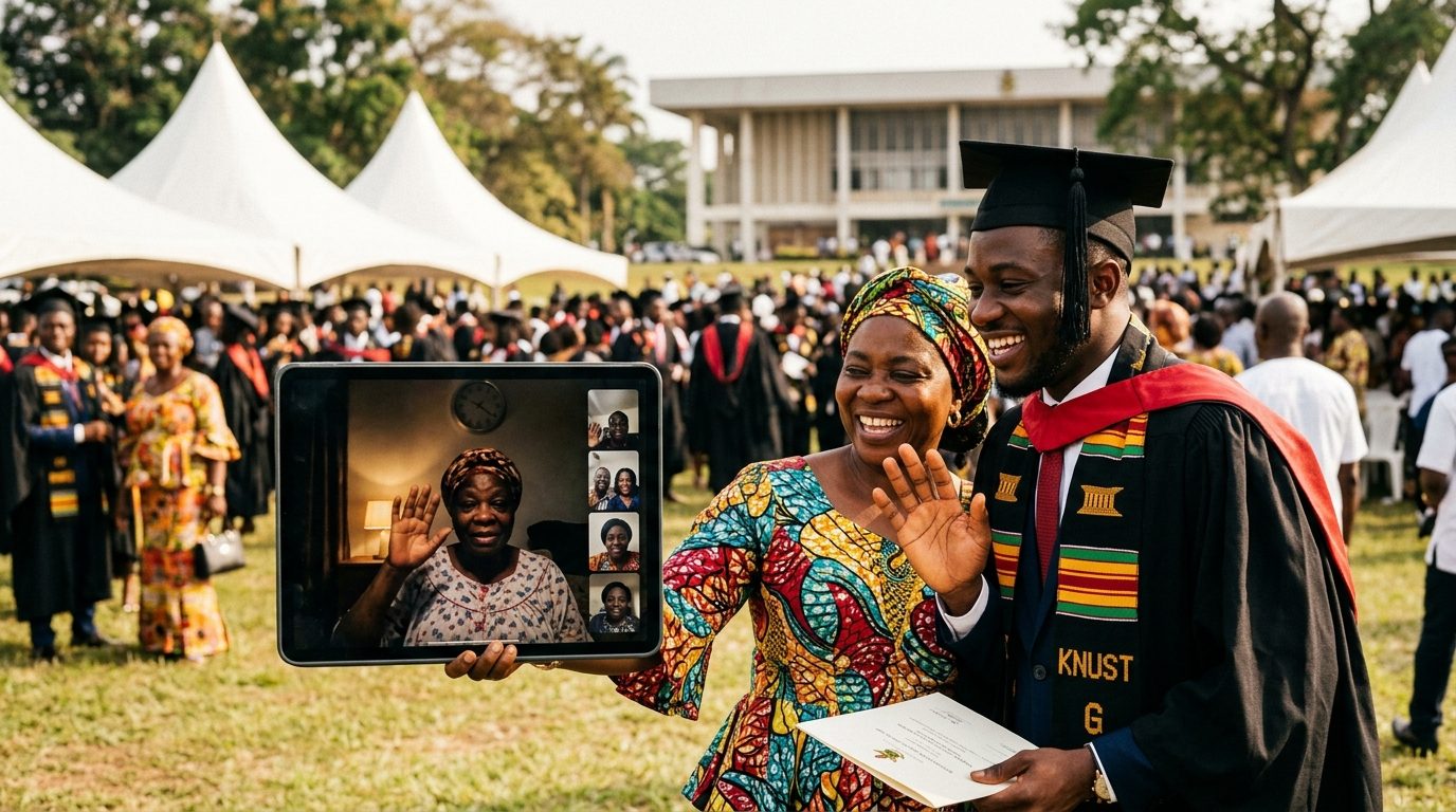 How to Make Sure Family From Abroad Doesn't Miss Your Ghana Graduation