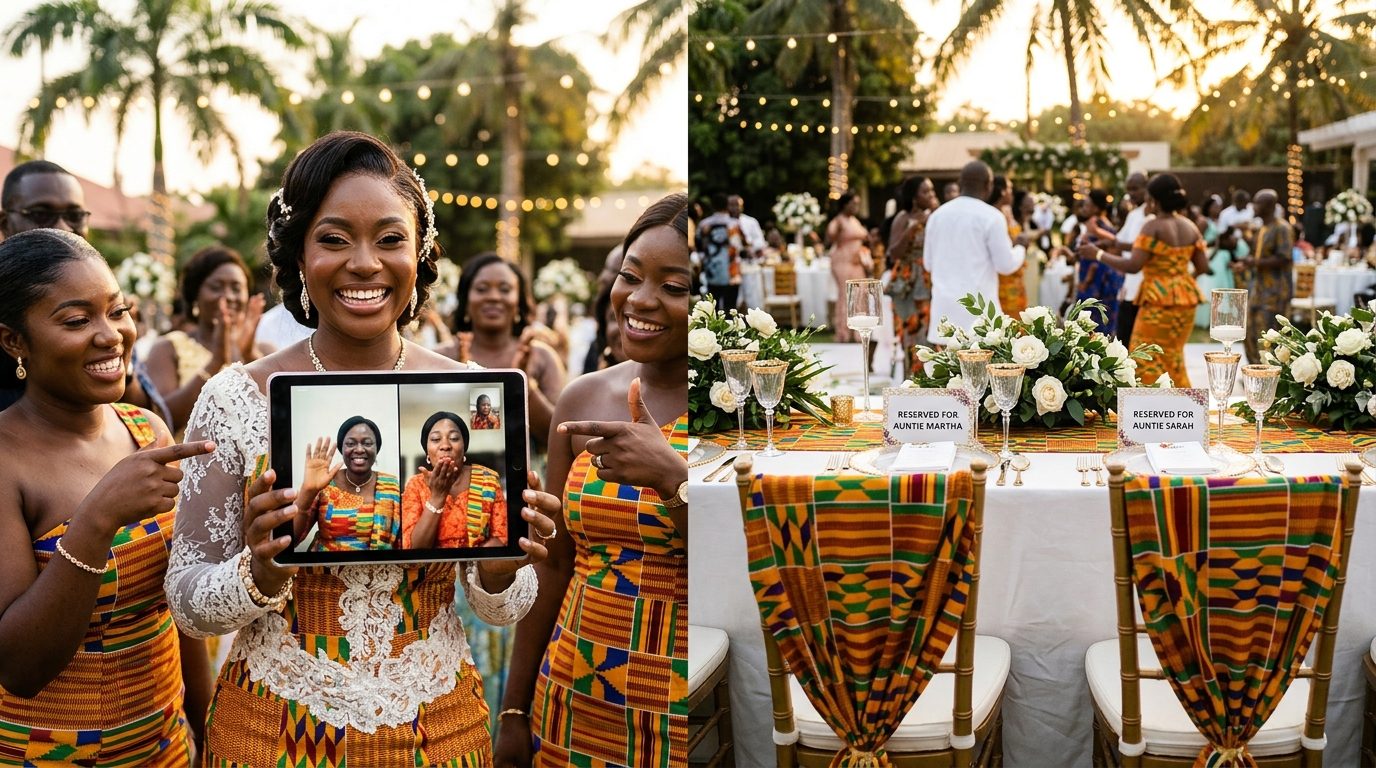 How to Make Sure Your Diaspora Family Feels Truly Part of Your Ghana Wedding