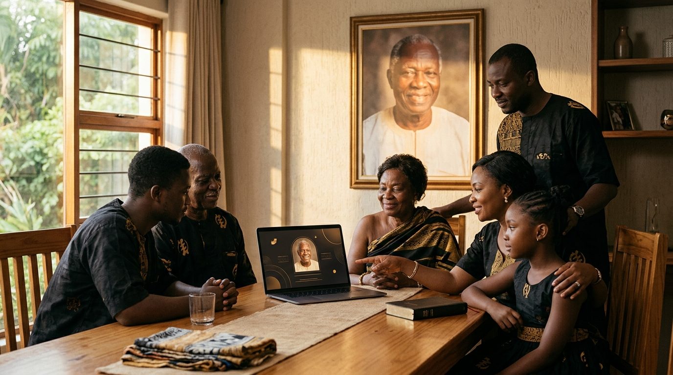 Inside the Ghanaian Memorial That Reached the World — How One Family Built a Tribute People Are Still Talking About