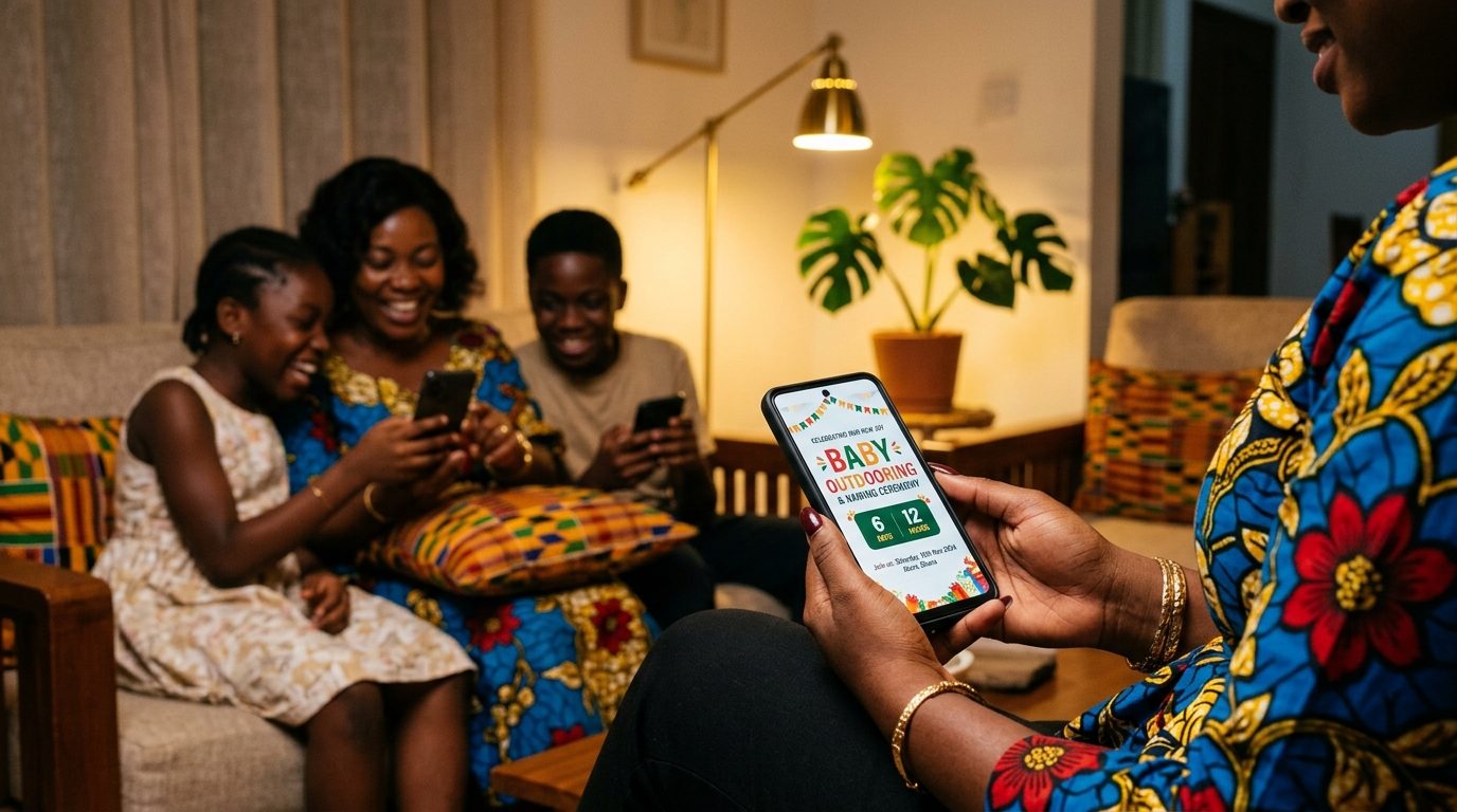The Countdown That Got an Entire Family Group Chat Hyped Before the Outdooring Even Started