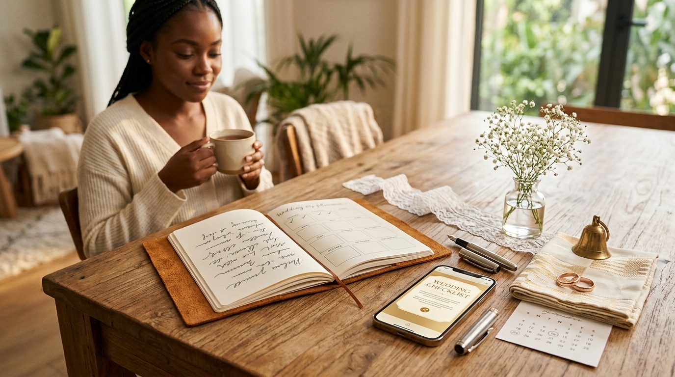 The 12-Month Ghanaian Wedding Planning Checklist (With a WhatsApp-Sharable Version)