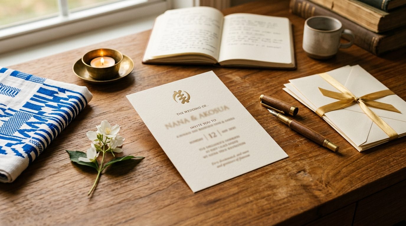 10 Ghanaian Wedding Invitation Wording Examples You Can Use Right Now