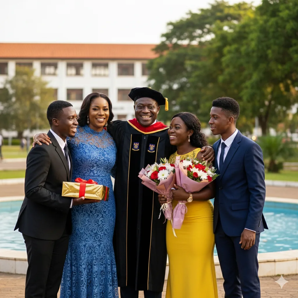 Dr. Mensah Graduation