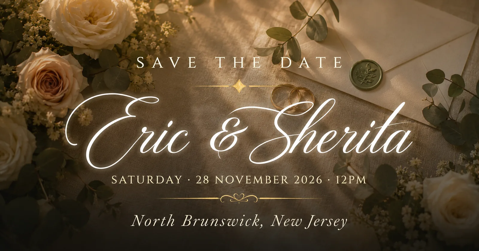Eric & Sherita — Save the Date