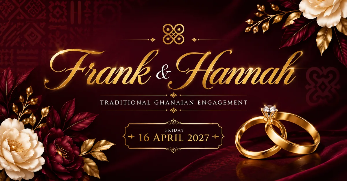 Frank & Hannah — Traditional Engagement